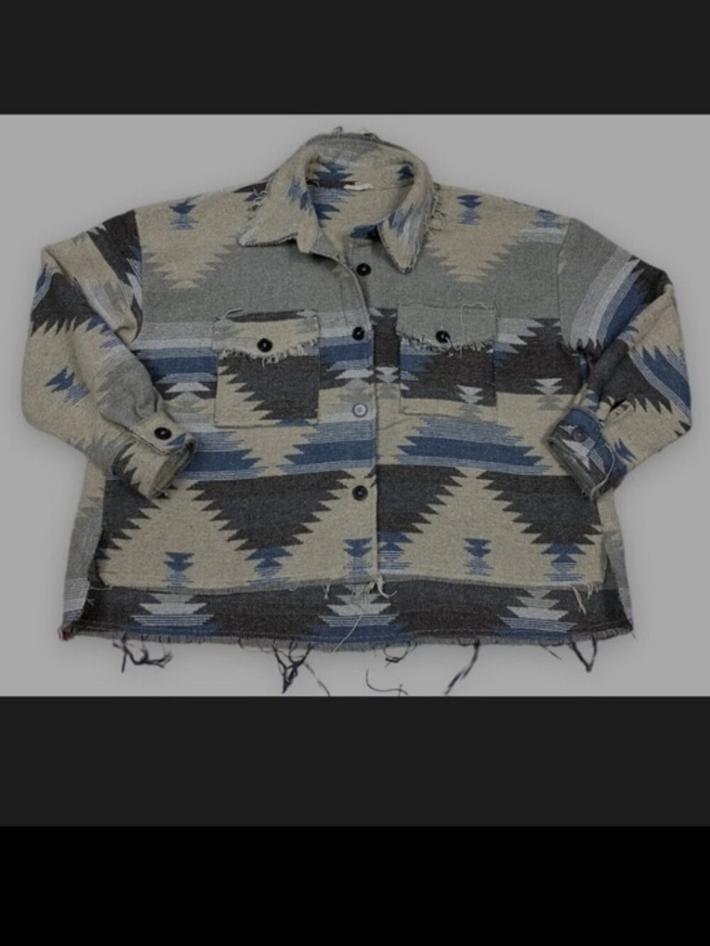 LA MIEL Southwestern Patterned Shacket 🐎🤠